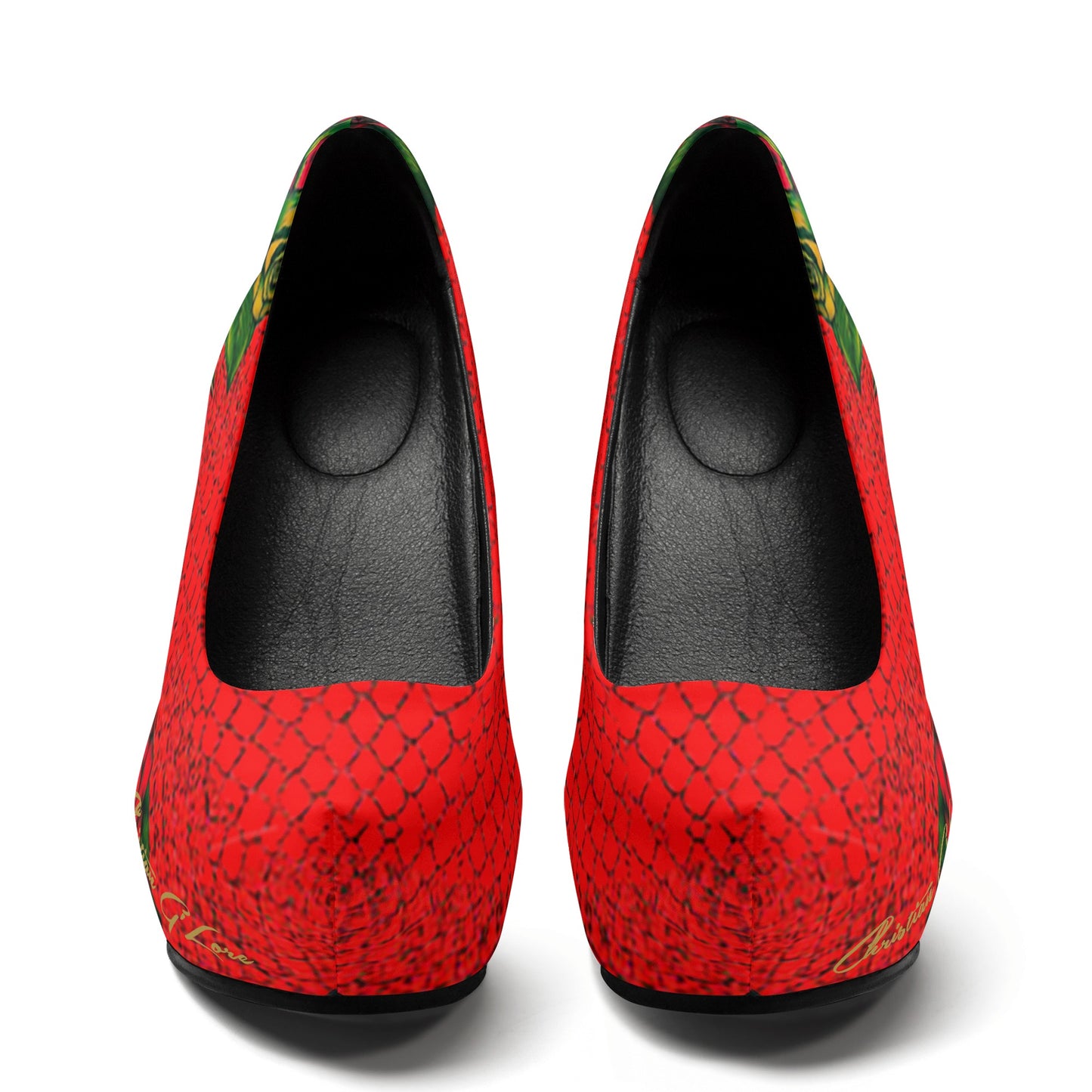 The Red Rose Shoe