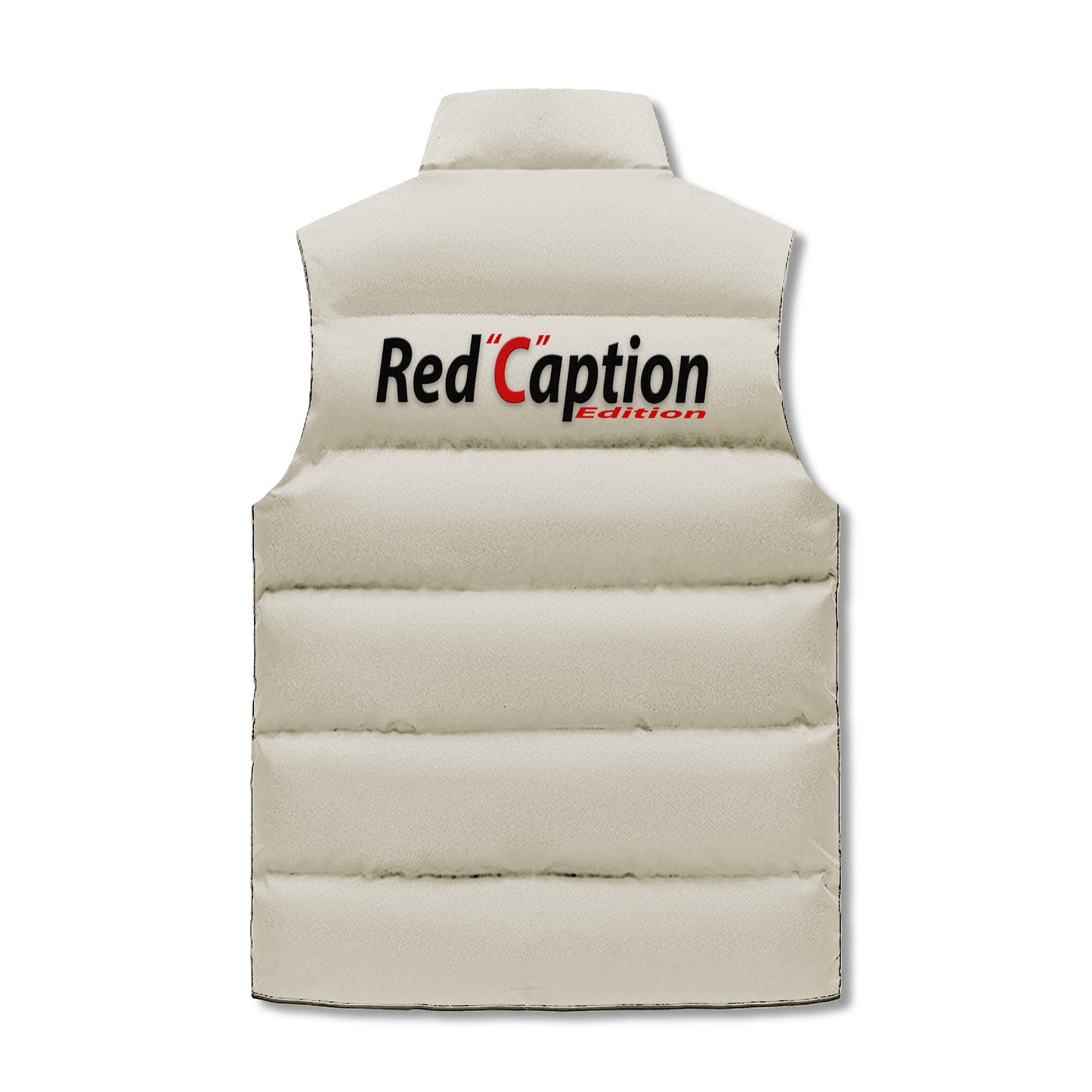 Mens Warm Stand Collar Zip Up Puffer Vest