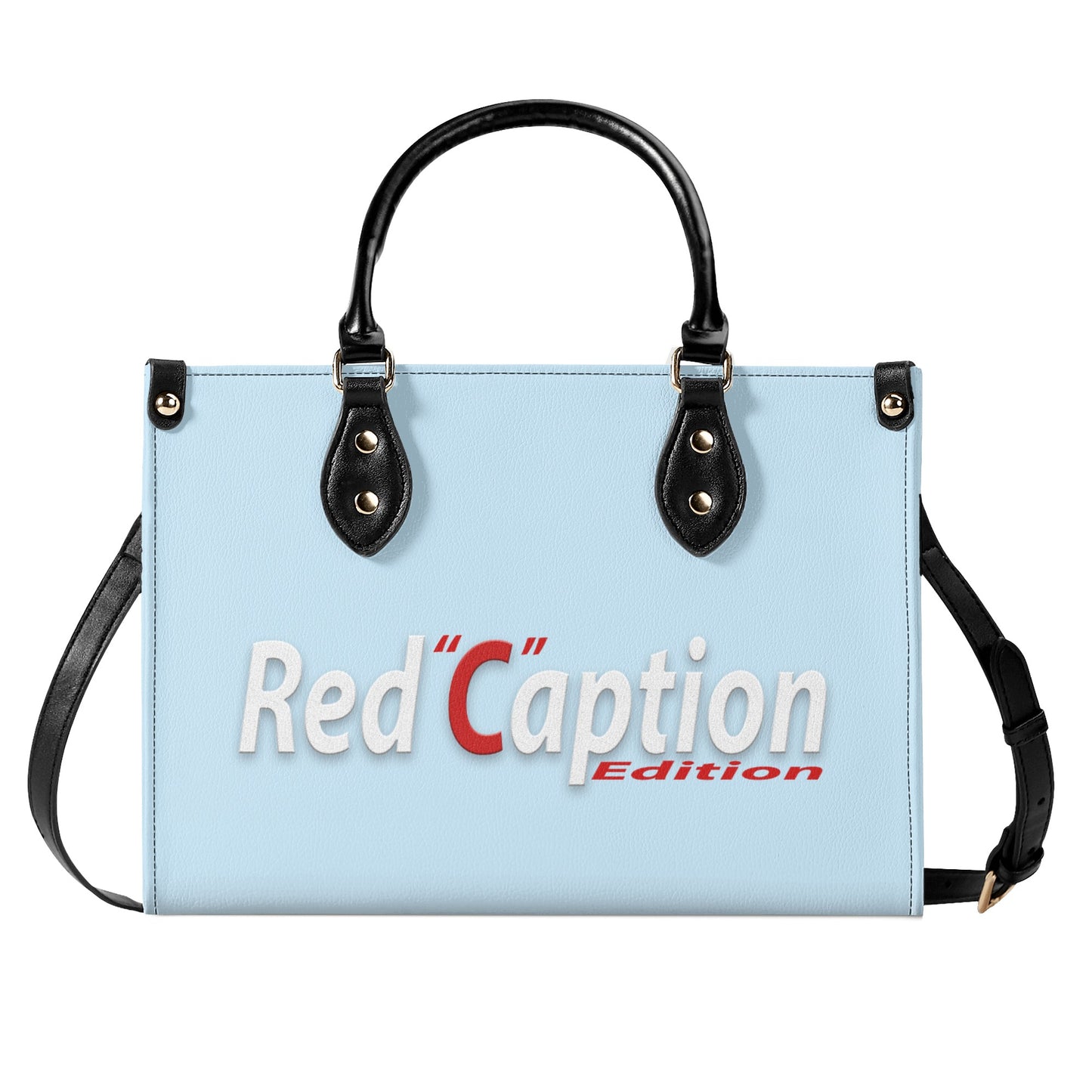 Red Caption Purse