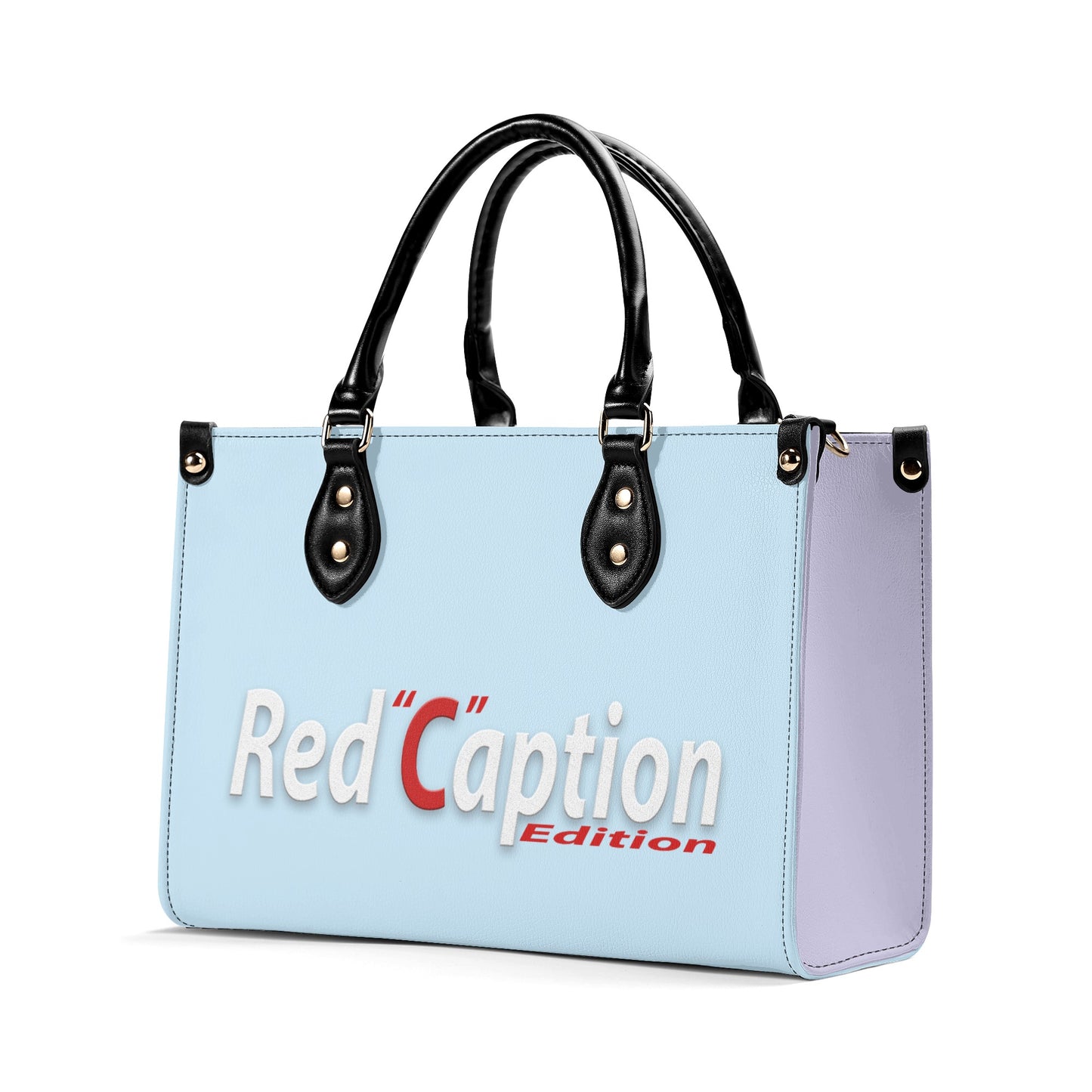 Red Caption Purse