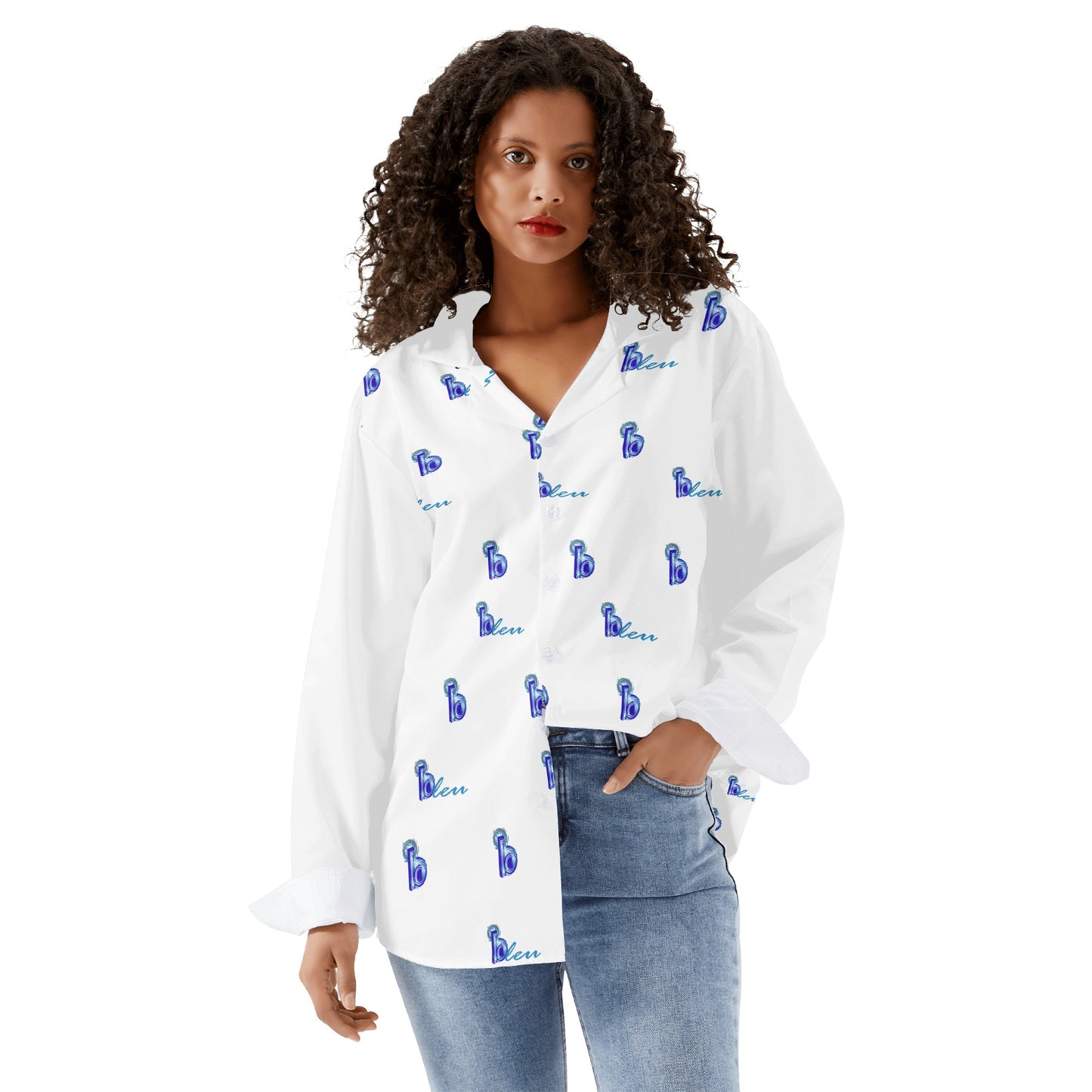 Bleu Button Down Shirt