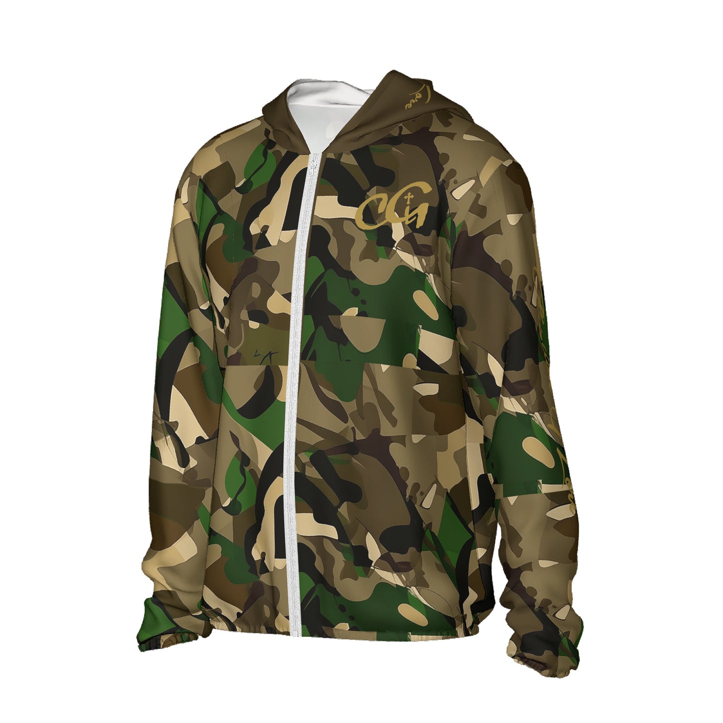 Camo Camo Zip Hoodie