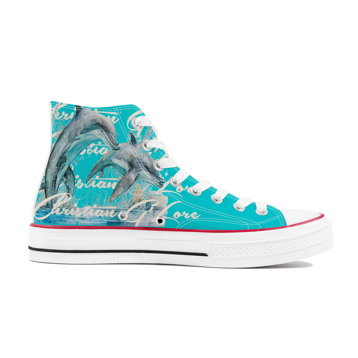 Dolphin Fun! High Tops