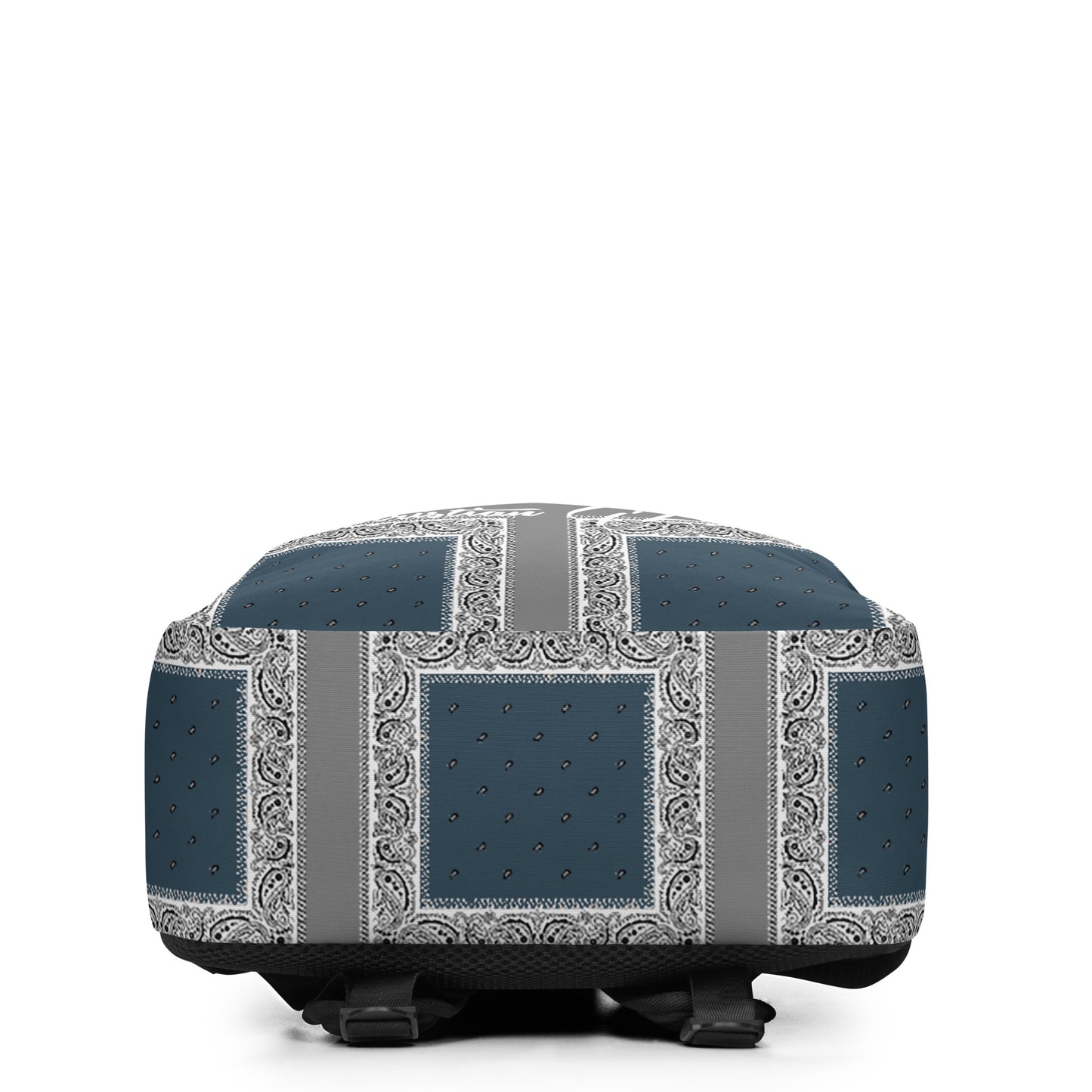 Bandana Teal and Gray