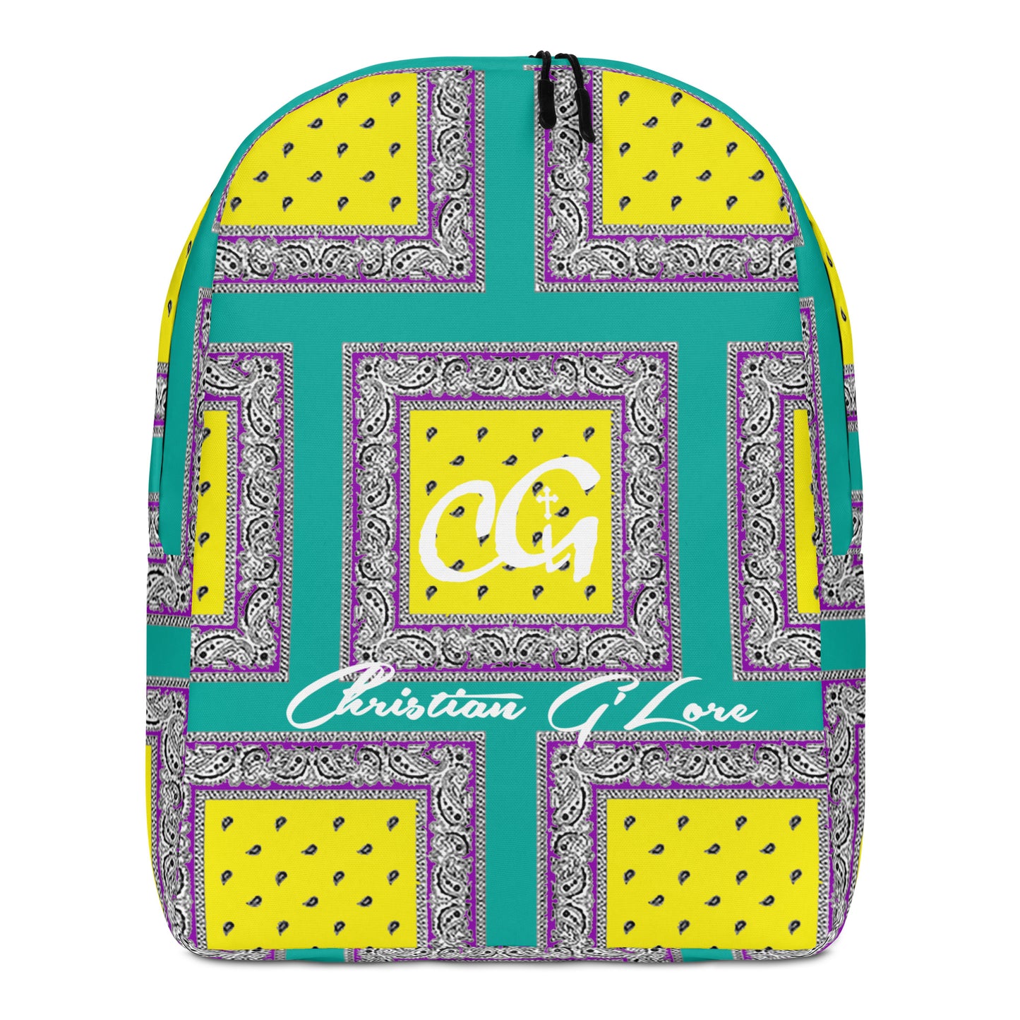 Bandana Yellow and Teal