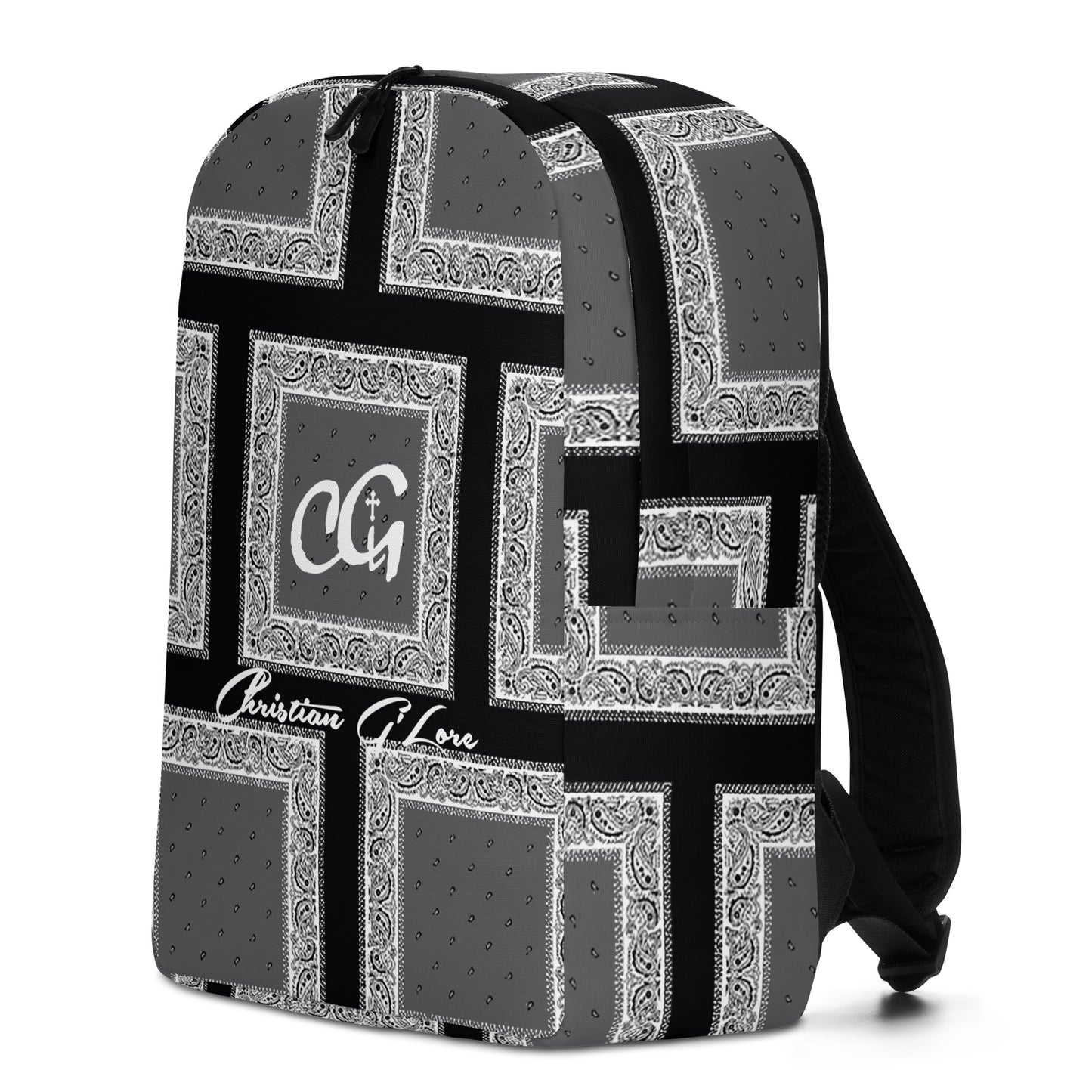 Bandana Gray and Black