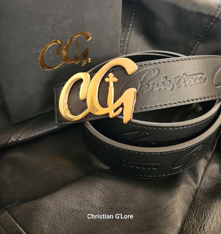 CG  Custom Leather Belt